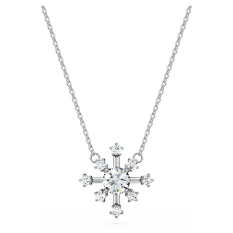 swarovski قلادة galaxy، أحجار ألماس مُصنعة في المختبر بإجمالي 0 5 قيراط، ذهب أبيض عيار 18