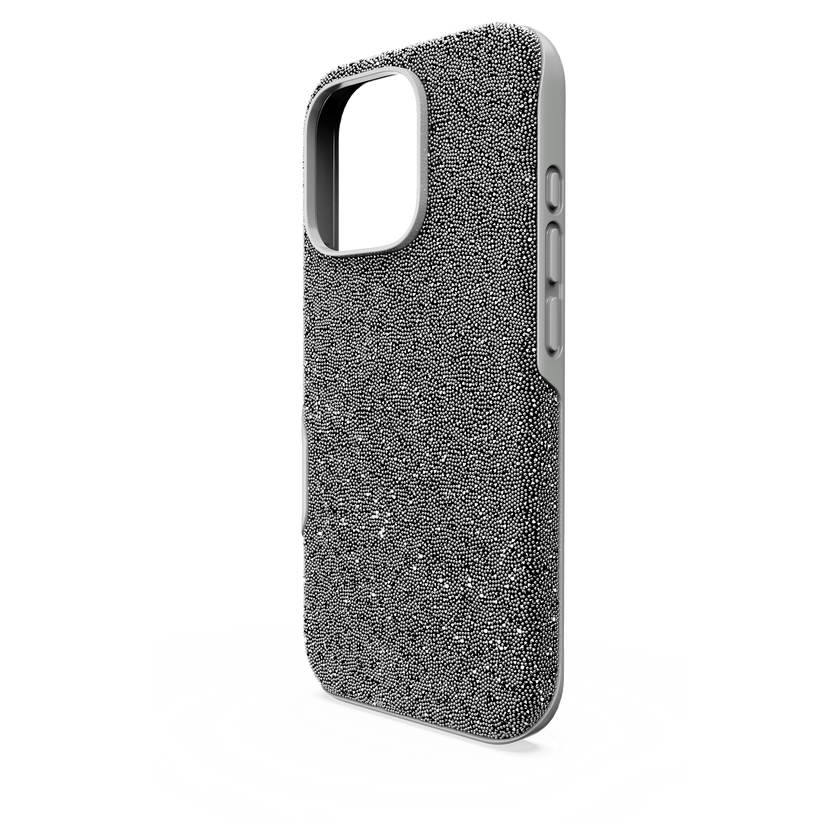 swarovski حافظة هاتف ذكي high، iphone  16 pro، لون فضي