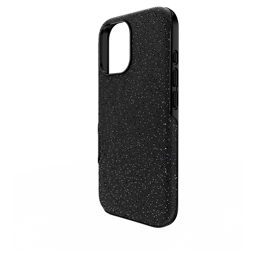 swarovski حافظة high للهاتف الذكي، iphone  17، لون أسود
