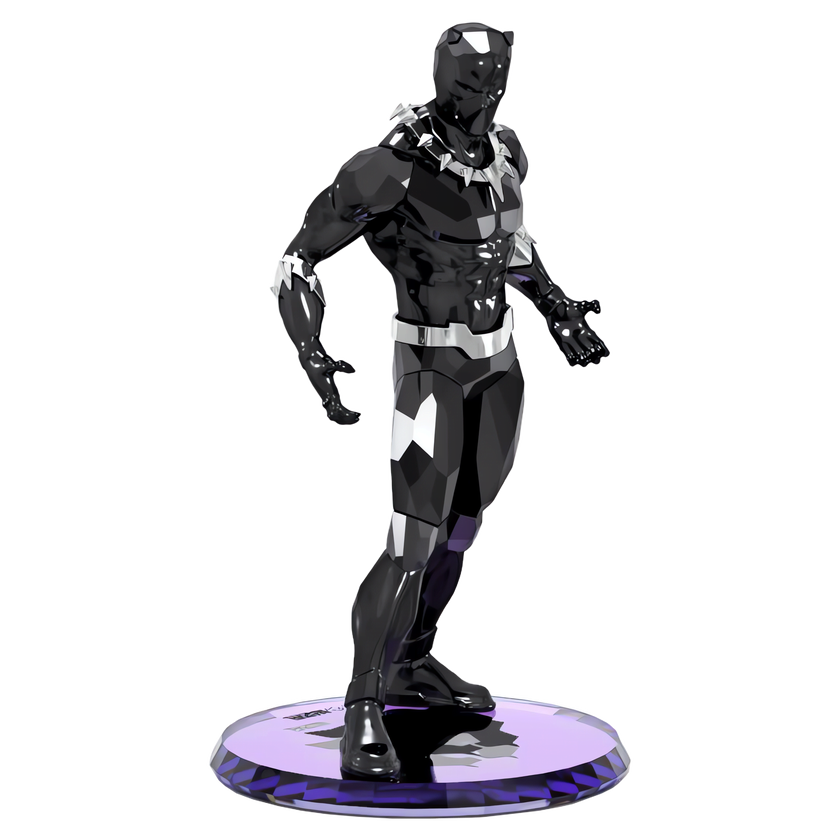 swarovski مجسم black panther، مجموعة marvel