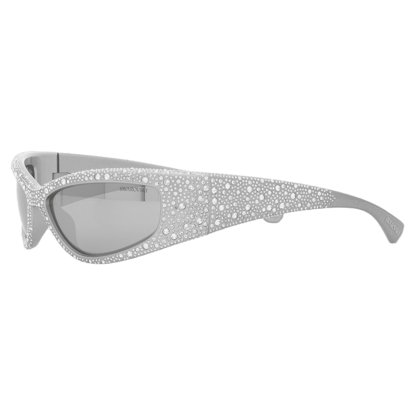 swarovski نظارة شمسية، sk6027، لون فضي