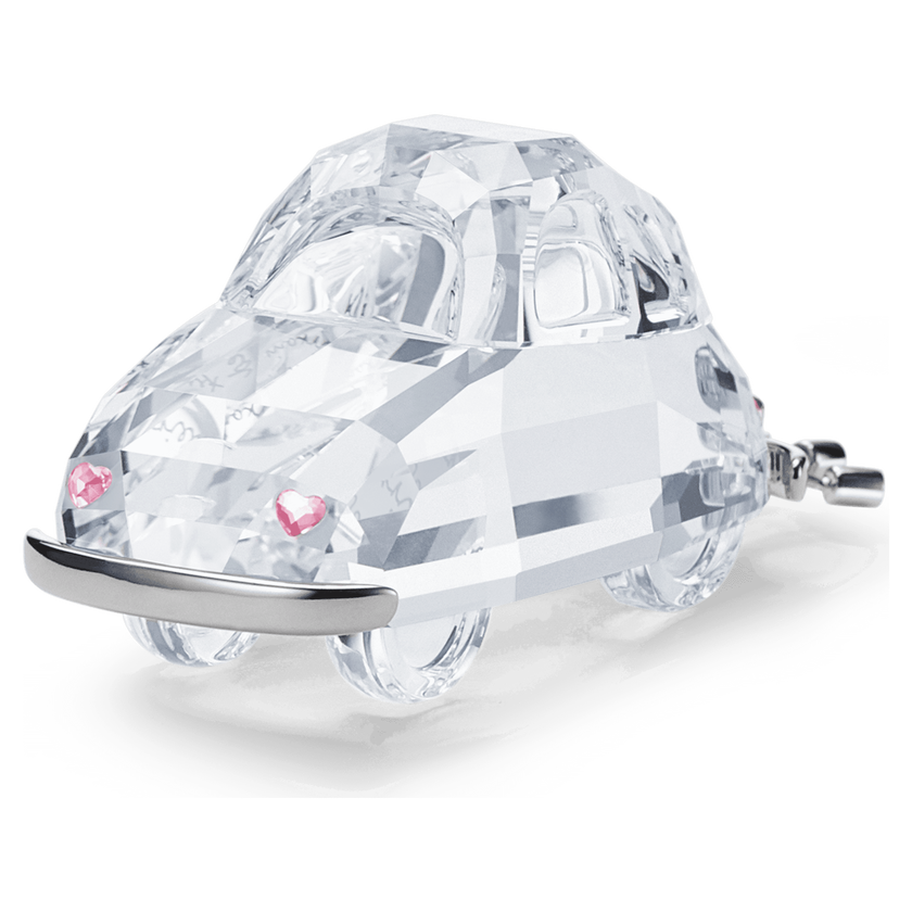 swarovski مجسم سيارة with love just married car