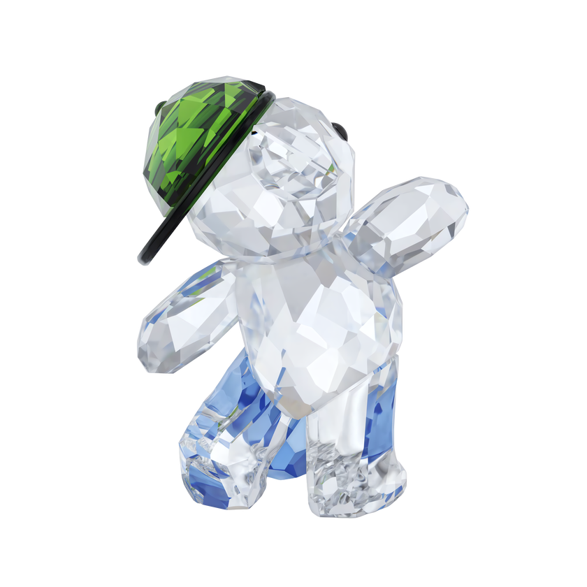 swarovski مجسم goal scorer bear، مجموعة kris bear