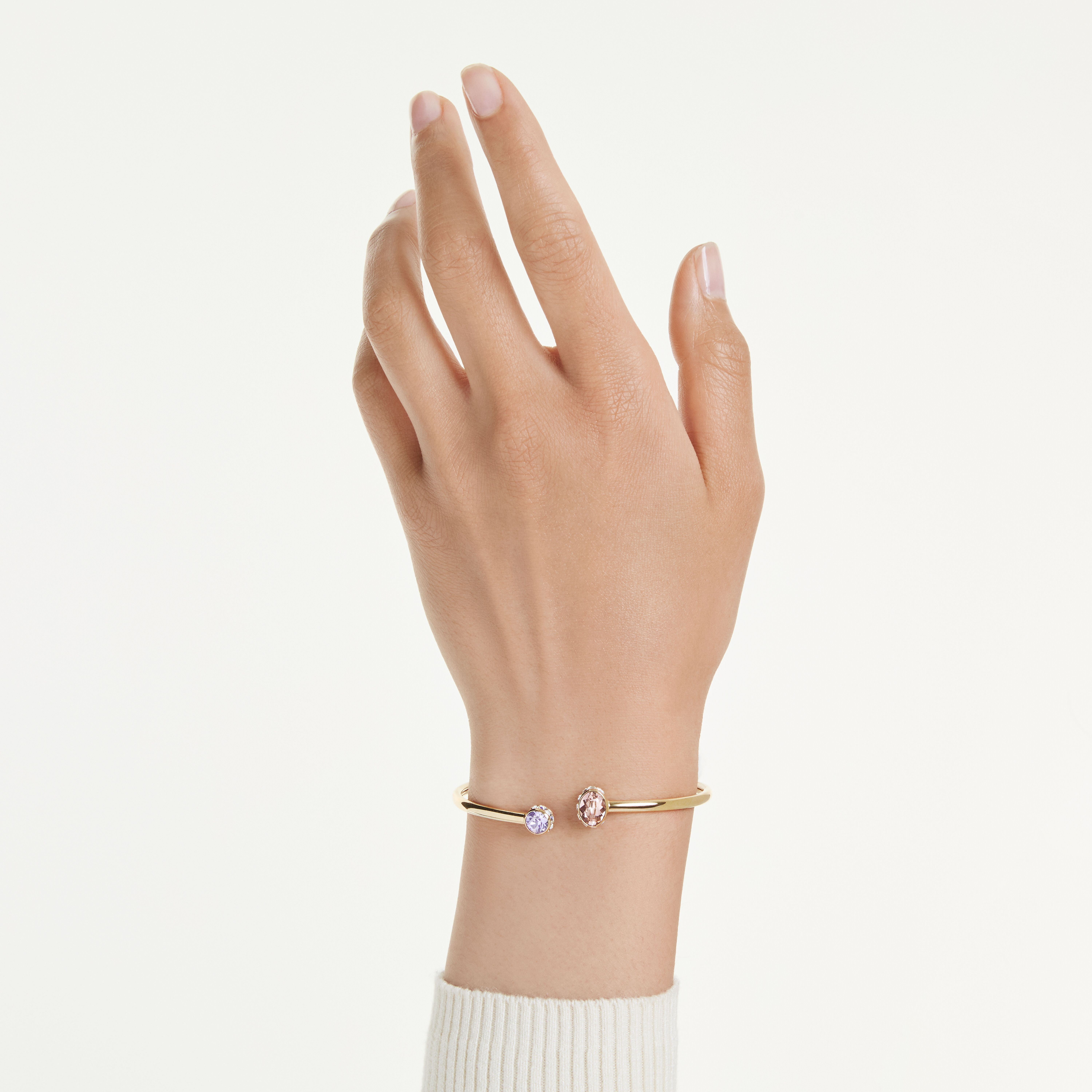 swarovski سوار chroma، قطع متنوع، ألوان متعددة، طلاء باللون الذهبي