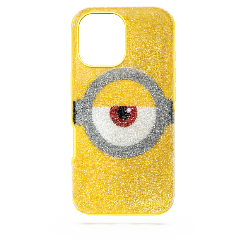 swarovski high smartphone case  minions  iphone  17  yellow