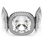 swarovski سوار una angelic، قطع كوشن، لون أبيض، طلاء روتينيوم