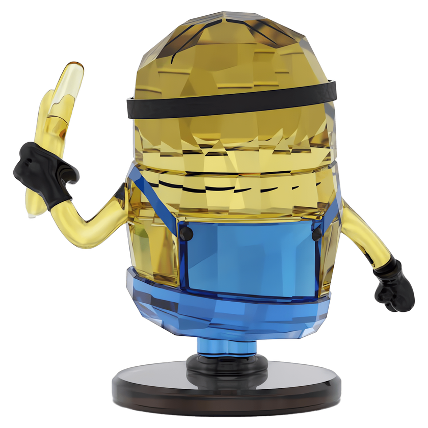swarovski مجسم شخصية stuart من مجموعة minions