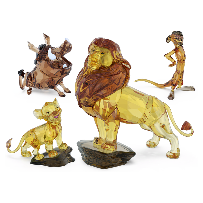 swarovski شخصية mufasa من مجموعة the lion king