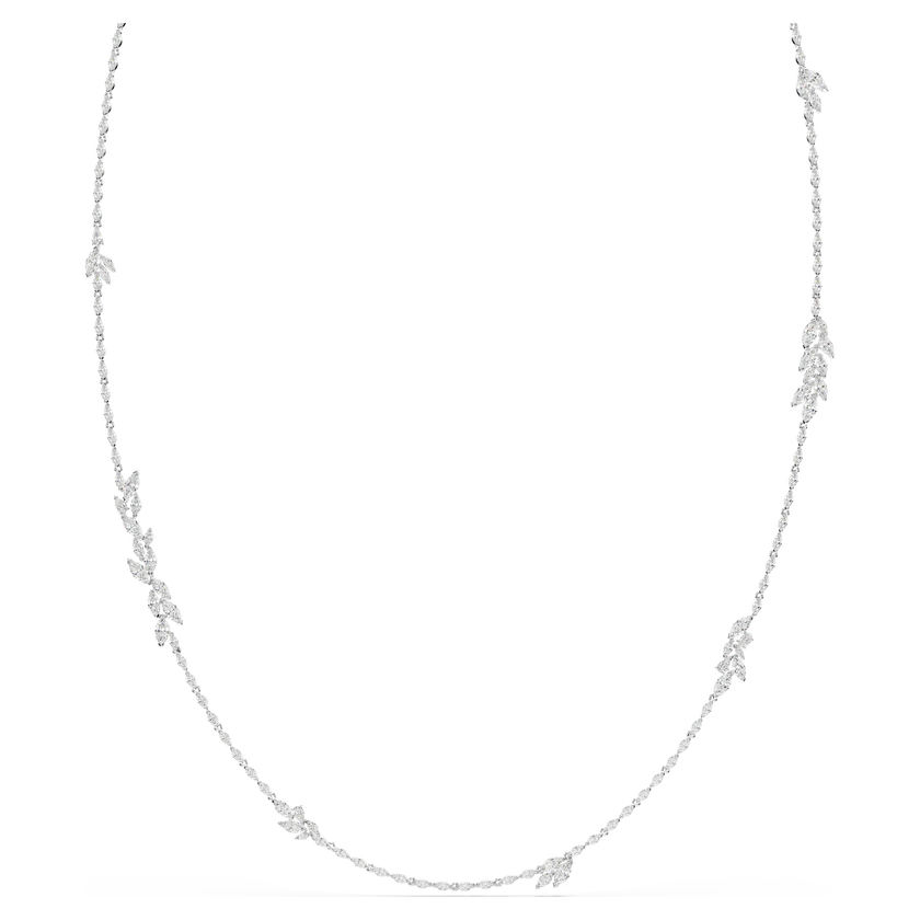 swarovski سلسلة mesmera، قطع ماركيز، لون أبيض، طلاء روديوم