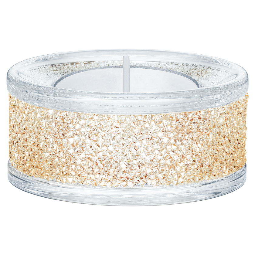 swarovski حامل ضوء shimmer، طلاء باللون الذهبي