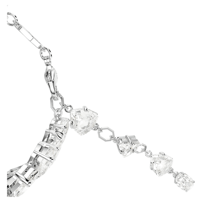 swarovski سوار mesmera، قطع متنوع، لون أبيض، طلاء روديوم