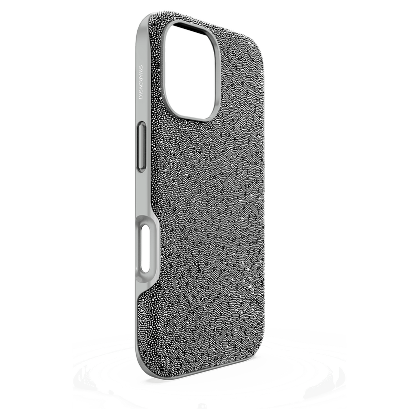 swarovski حافظة هاتف ذكي high، iphone  16، لون فضي