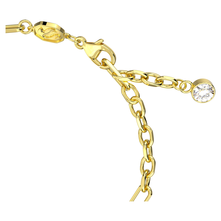 swarovski سوار zodiac، leo، لون ذهبي، طلاء بلون ذهبي