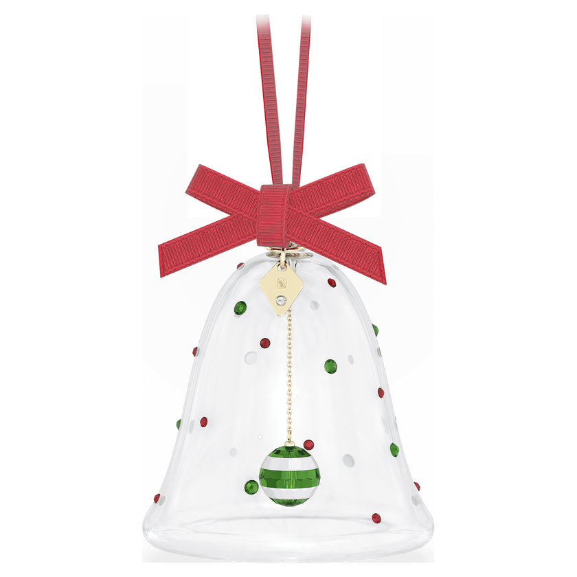 swarovski زينة متدلية على شكل جرس بها حلوى holiday cheers