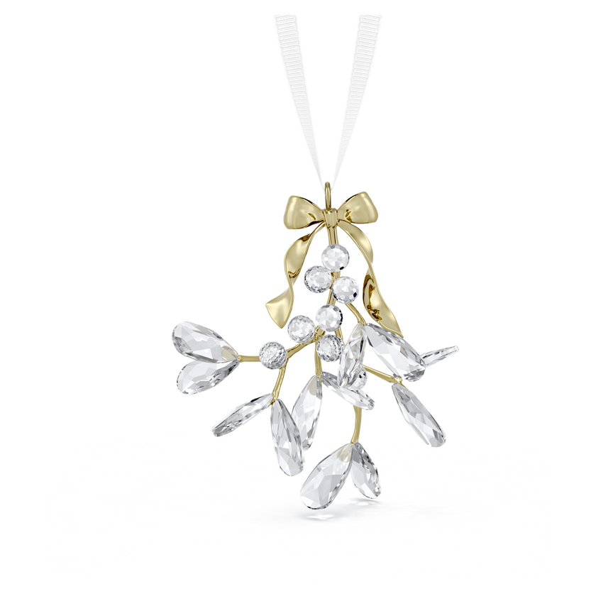 swarovski قطعة زينة holiday magic على شكل نبات الدبق