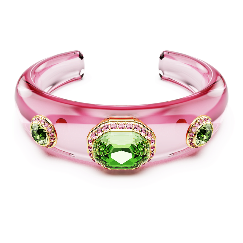 swarovski سوار dulcis، قطع متنوع، ألوان متعددة، طلاء باللون الذهبي