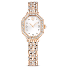 swarovski dextera octagon watch swiss made metal bracelet gold tone rose gold tone finish