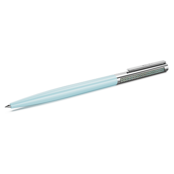 swarovski قلم حبر جاف matrix tennis، لون أزرق، طلاء كروم