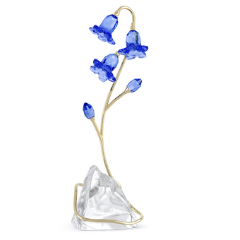 swarovski مجسم زهرة الجرس الزرقاء، مجموعة florere