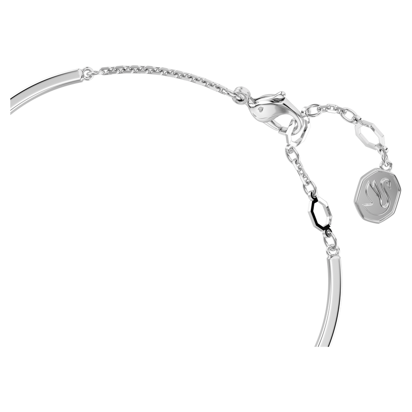 swarovski سوار idyllia، على شكل قلب، لون أزرق، طلاء روديوم