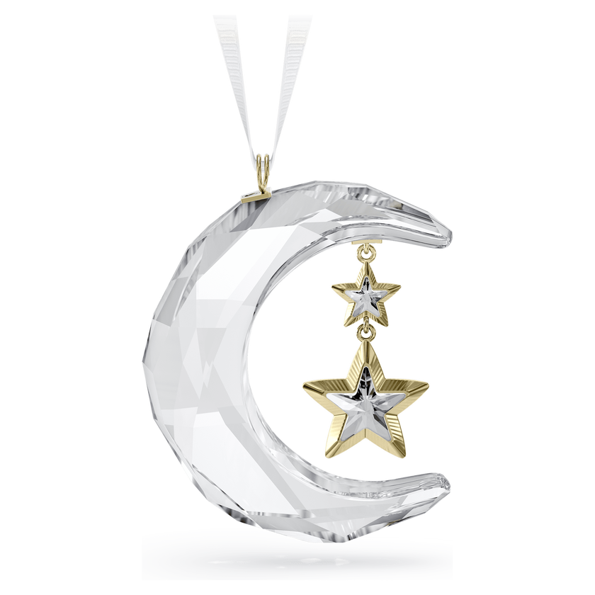 swarovski قطعة زينة holiday magic على شكل هلال