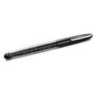 swarovski crystalline nova rollerball pen black chrome plated