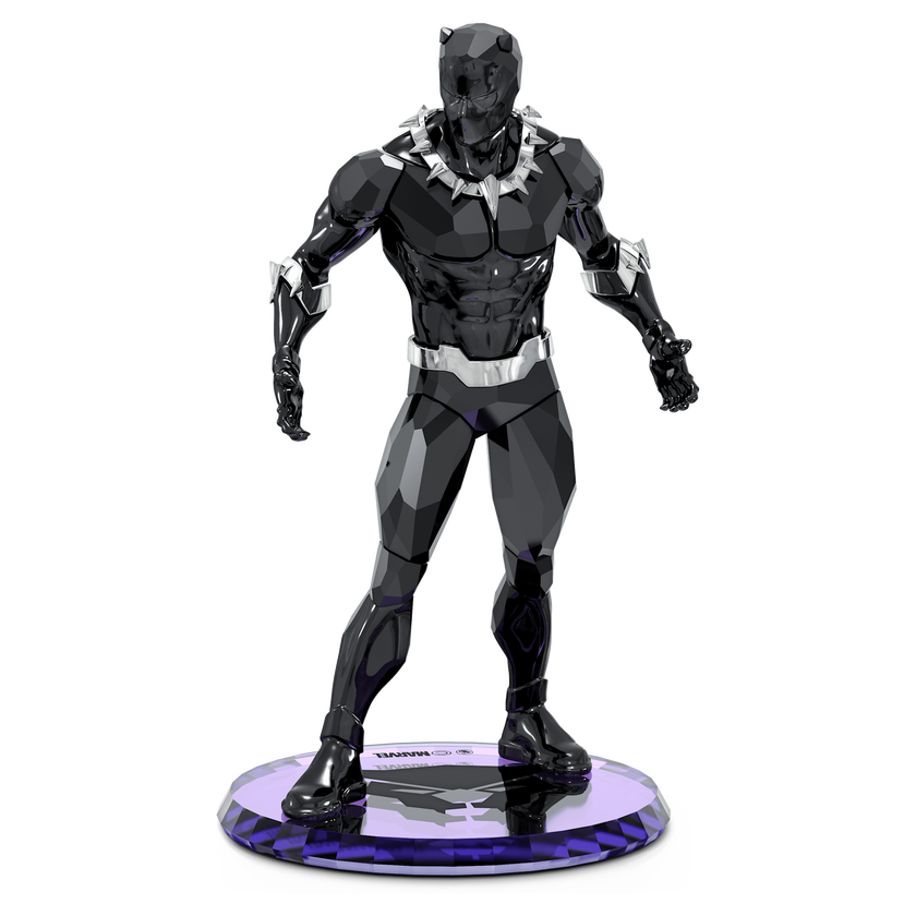 swarovski مجسم black panther، مجموعة marvel