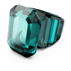 swarovski lucent cocktail ring green