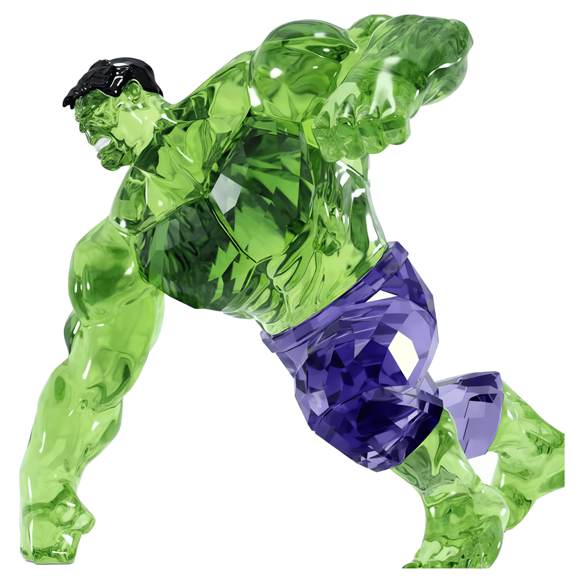 swarovski مجسم hulk، مجموعة marvel