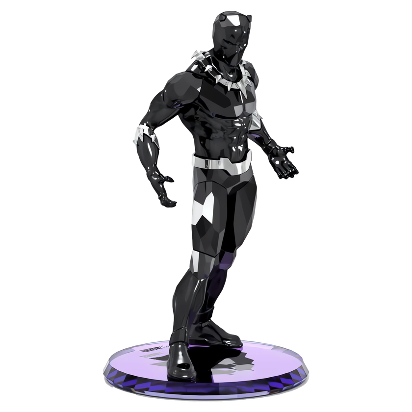 swarovski مجسم black panther، مجموعة marvel