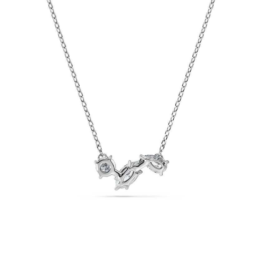 swarovski galaxy pendant  lab grown diamonds  0 8 ct tw  mixed shapes  sterling silver