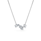 swarovski galaxy pendant  lab grown diamonds  0 8 ct tw  mixed shapes  sterling silver