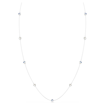 swarovski عقد chroma، نجمة، لون أبيض، طلاء روديوم